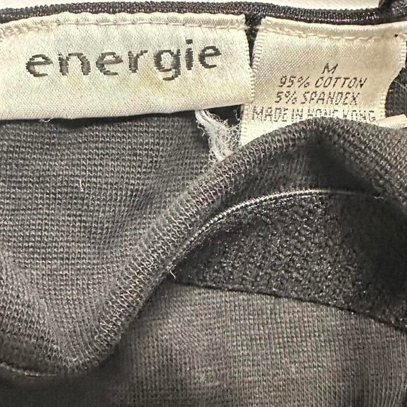 Energie Size Medium 95% Cotton Vintage Perfect Fit Cami With Sequins On The Lace - Picture 4 of 5